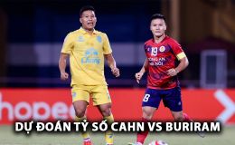 Dự đoán tỷ số CAHN vs Buriram Utd - ACC Shopee Cup: Trụ cột ĐT Việt Nam gieo sầu cho người Thái?