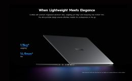 Tecno ra mắt laptop mỏng nhẹ Megabook S16, màn hình 16 inch, bộ tính năng AI thông minh