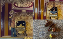 Dấu hiệu bất thường của người đàn ông cởi áo leo lên ngai vàng Đại nội Huế, đập phá Bảo vật quốc gia