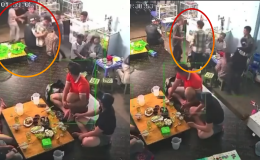 Camera ghi lại cảnh thiếu niên 2007 giết người ngay quán nhậu, hành động chớp nhoáng gây ngỡ ngàng