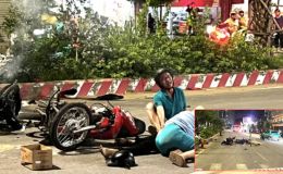 Vụ tai nạn ở Bình Dương: Cha mẹ đau đớn ôm thi thể con giữa đêm, hé lộ ảnh hiện trường tang thương