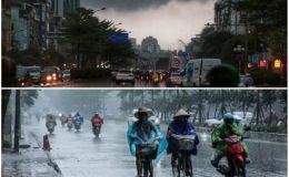 Thời tiết hôm nay 9/6: Miền Bắc nắng mưa đầy bất ổn, khu vực Hà Nội xuất hiện mưa dông kèm sấm sét