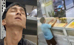 Nghi phạm cướp tiệm vàng ở Cà Mau bị bắt khi về nhà ăn cơm, công an chờ ăn xong mới đưa về đồn
