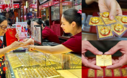 Giá vàng chốt phiên hôm nay 16/6: Liên tục đổi màu, giá vàng ‘quay ngoắt’ 180 độ đến khó tin