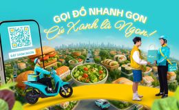 Ra mắt dịch vụ giao đồ ăn - Xanh SM Ngon