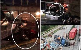 Ô tô con và xe đầu kéo đâm thẳng vào nhau: Cháu bé 13 tuổi trong gia đình 5 người tử vong