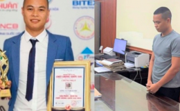 Tiktoker 'Gia đình Hải Sen' bị bắt vì bán hàng giả, đơn vị trao giải vội vã thu hồi danh hiệu