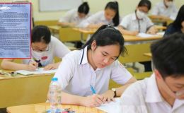 Thi tốt nghiệp THPT 2025: Xuất hiện bài Văn đạt 9,25 điểm gây ấn tượng