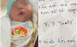Xót xa cháu bé 6 ngày tuổi bị bỏ rơi ở vườn cao su Đồng Nai cùng bức thư tay nghẹn ngào 'mẹ xin lỗi'