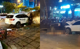 Công an thông tin nóng về nồng độ cồn của tài xế ô tô tông liên hoàn ở Hà Nội, 1 đã người tử vong