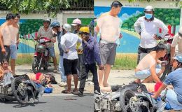 Vợ chồng tử vong khi chở con đi khám bệnh: Lời kể ám ảnh từ hiện trường, bé gái hoảng loạn gọi ba mẹ