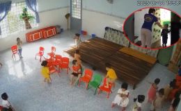 Clip học sinh mầm non bị bạn đánh ở trường: Phụ huynh tố giáo viên bỏ lớp, nhà trường phản pháo bất ngờ