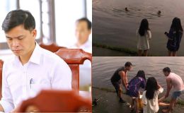 Cán bộ phường ở Bắc Ninh lao xuống hồ cứu cô gái lúc 5 giờ sáng, nạn nhân vừa lên bờ đã tuyên bố sốc