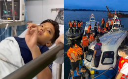 Cậu bé 10 tuổi sống sót trong vụ lật tàu Quảng Ninh hoảng loạn kể lại sự tình, vẫn chưa tìm được bố mẹ