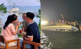 Gia đình 3 người thoát nạn vì trễ giờ lên tàu Vịnh Xanh 58 bị lật, hé lộ lý do định mệnh 