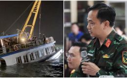 Quảng Ninh thông tin việc 3 tiếng lực lượng chức năng mới tới hiện trường vụ lật tàu, tàu mất kết nối khi bị lật