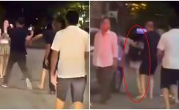 Clip 1 nhóm người đàn ông hành hung 3 người phụ nữ trước cửa quán Karaoke, nguồn cơn khiến nhiều người phẫn nộ