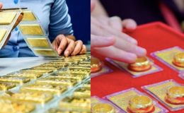 Giá vàng chốt phiên hôm nay 31/7: Giảm mạnh nhưng vẫn neo ở vùng giá 'siêu cao'