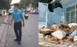 Tài xế công nghệ bị kích động, cầm dao lao xe vào nhà dân: Hé lộ nguyên nhân không ngờ