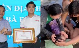 Khen thưởng thanh niên 26 tuổi cứu bé gái đuối nước ở Vũng Tàu, hé lộ tình trạng nạn nhân hiện tại?