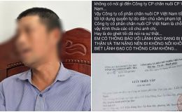 Phản ứng nóng của người từng ‘tố’ C.P Việt Nam bán thịt heo bệnh sau khi nhận giấy triệu tập của Công an Cần Thơ