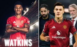 Ollie Watkins đồng ý đến Man United, HLV Ruben Amorim chính thức đón bom tấn thứ 4 sau Mbeumo?