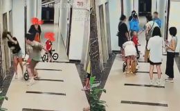 Hà Nội: Cô gái trẻ bị hành hung dã man ngay sảnh chung cư, camara ghi lại chi tiết phẫn nộ