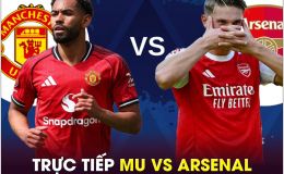 Xem trực tiếp bóng đá MU vs Arsenal ở đâu, kênh nào? Link xem trực tiếp Ngoại hạng Anh K+ FULL HD