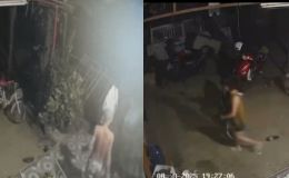 Thái Nguyên: Camera ghi lại cảnh đối tượng cầm kiếm đâm em dâu, chống trả công an, hé lộ nguồn cơn? 