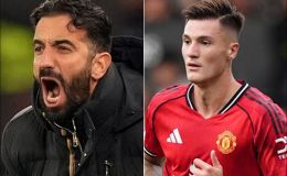 HLV Ruben Amorim nói lời cay đắng về Benjamin Sesko, siêu tiền đạo hối hận vì tới Manchester United?