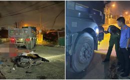 Hiện trường ám ảnh vụ 2 mẹ con bị xe tải cán tử vong ở TP.HCM trên đường đón người thân từ Mỹ về