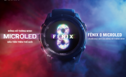Garmin chính thức công bố fenix 8 MicroLED, đánh dấu chuẩn mực hiển thị mới trên thị trường smartwatch