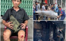 Cháy nhà ở TP.HCM khiến một cụ ông 84 tuổi tử vong: Hàng xóm nhảy vào lửa 3 lần vẫn không cứu được