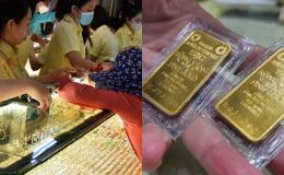 Giá vàng SJC lao dốc chóng mặt, nhà đầu tư 'ôm đỉnh' sốc nặng vì khoản lỗ khủng chỉ sau 5 ngày