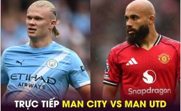 Xem trực tiếp bóng đá Man City vs MU ở đâu, kênh nào? Link xem trực tiếp Man Utd Ngoại hạng Anh HD