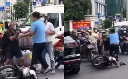 Danh tính người đàn ông hành hung cụ lớn tuổi ở TPHCM sau va chạm: Công an đưa về trụ sở làm rõ nguyên nhân