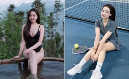 Hot girl pickleball thả dáng với bikini nóng bỏng mắt, phản ứng của fan nam gây ngỡ ngàng