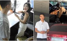 Rộ tin đồn chủ shop quần áo trong vụ 'gã thanh niên quấy rối nhân viên nữ' là người dàn 'cảnh nóng' trên xe Mercedes