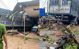 Xe tải mất lái lao thẳng vào chợ Tân Long: Danh tính 12 nạn nhân thương vong, tình trạng hiện tại đáng lo 