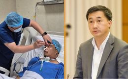 Thứ trưởng Bộ y tế mở đường, cứu người tai nạn trên cầu Nhật Tân thoát cửa tử trong gang tấc