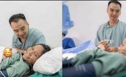 'Tan chảy' với khoảnh khắc vợ chồng H'Hen Niê bên con gái đầu lòng, bất ngờ với tên gọi của 'nhóc tỳ'