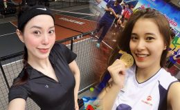 Hoa khôi bóng chuyền khoe vẻ đẹp 'vạn người mê' trên sân pickleball, fan đồng loạt gửi lời nhắn