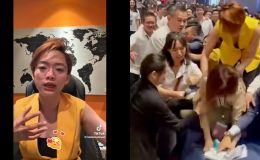 Sự thật clip giành giật phiếu mua nhà ở TP.HCM, nữ môi giới trèo bàn hé lộ thông tin gây choáng