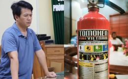 Bắt hai anh em giám đốc sản xuất hàng trăm bình chữa cháy giả với chiêu trò tinh vi