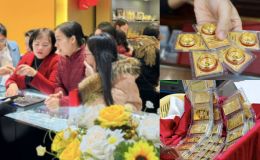 Giá vàng hôm nay 5/10: 'Ngợp thở' trước đà tăng chưa dừng, cả vàng miếng và vàng nhẫn đều ở ngưỡng 'cực cao'
