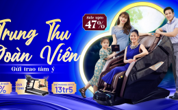 Sở Hữu Ghế Massage Fuji Với Ưu Đãi 'Khủng' Mùa Trung Thu