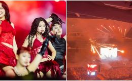 Clip kinh hoàng ghi lại sự cố nổ pháo hoa rơi trúng khán giả trong concert Em Xinh Say Hi