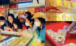 Giá vàng hôm nay 14/10: Lại tăng 'điên loạn', giá vàng miếng leo thẳng đỉnh lịch sử khiến nhiều người bàng hoàng