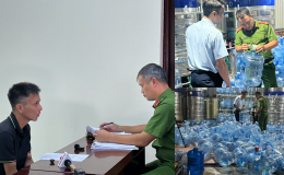 Bóc trần đường dây ‘hô biến’ nước máy thành Lavie chính hãng giữa Hà Nội: Lợi nhuận gấp 7 lần sau vài phút sản xuất!