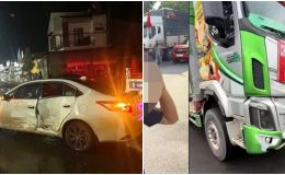 Thông tin nóng vụ đoàn xe cứu trợ va chạm với ô tô con và báo giá sửa chữa 91 triệu đồng gây tranh cãi